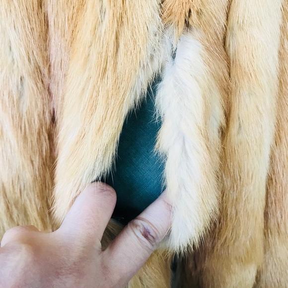 Fur Fox coat size Small - Picture 7 of 8